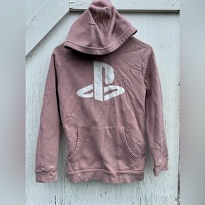 Old Navy PlayStation Pink Hoodie with White Logo
